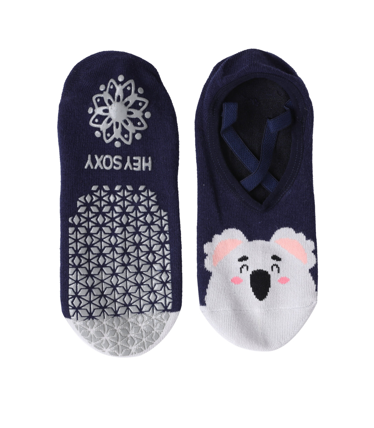 Non-Slip Women's Hospital Socks (Animals)