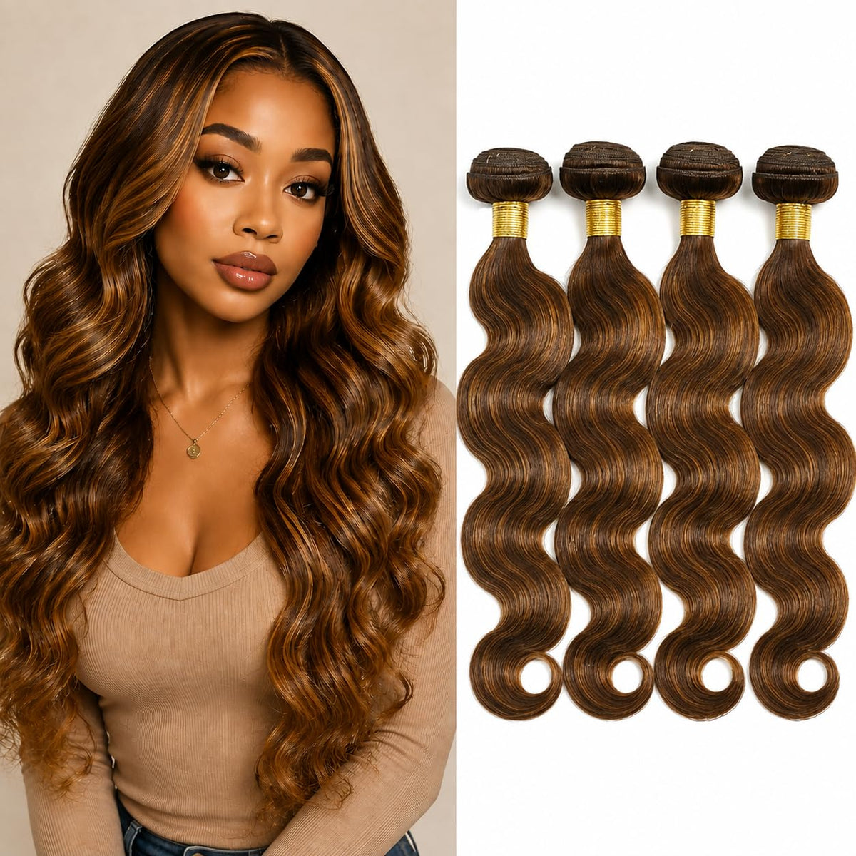 12A Body Wave Human Hair Bundles 18 20 22 Inch Brazilian Hair 3 Bundles