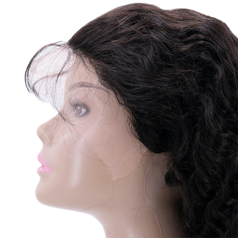 Deep Wave 13x4 HD Lace Front Human Hair Wig