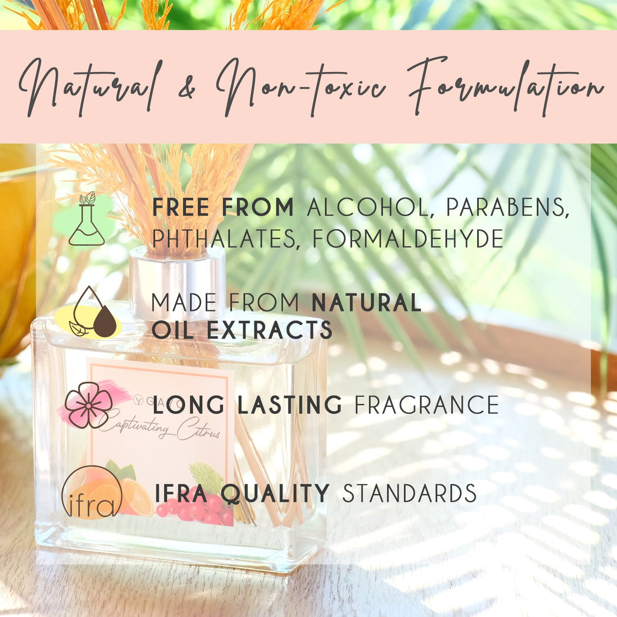 Spring Blossom Reed Diffuser Set