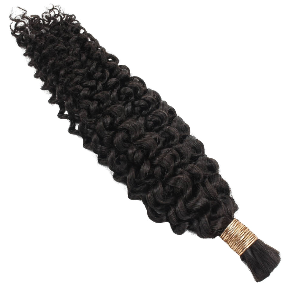 Water Wave Bulk 100% Human Braiding Hair